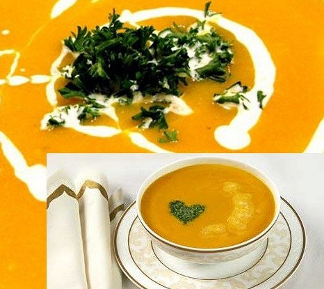 Фото рецепт Легкий суп-пюре овощной