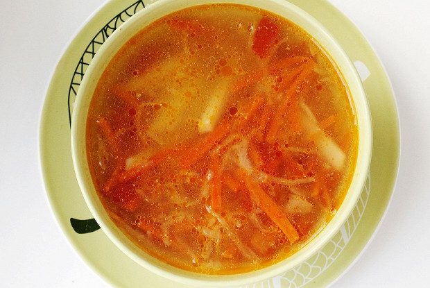 Фото рецепт Щи вегетарианские