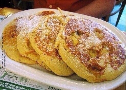 Фото рецепт Овсяные оладьи с бананами