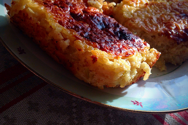 Фото рецепт Пудинг рисовый