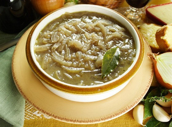 Фото рецепт Суп луковый по‑итальянски