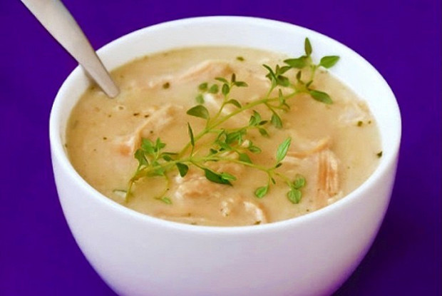 Фото рецепт Чесночный суп-пюре