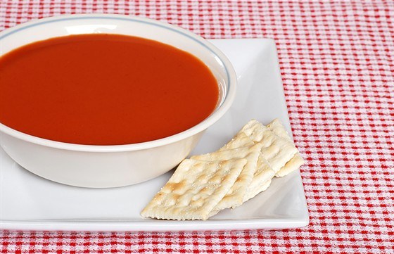 Фото рецепт Красный витаминный холодный суп