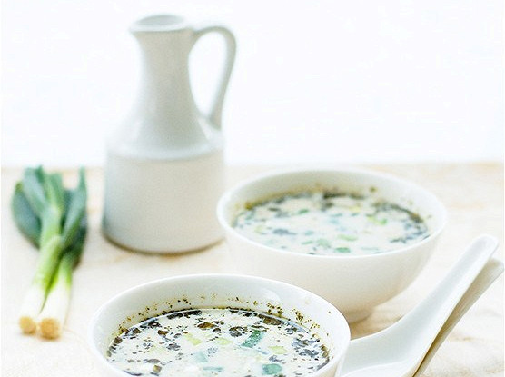 Фото рецепт Летний суп из огурцов