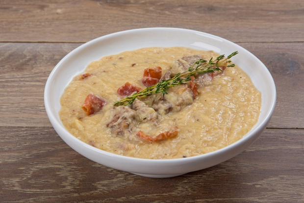 Фото рецепт Испанский чесночный суп