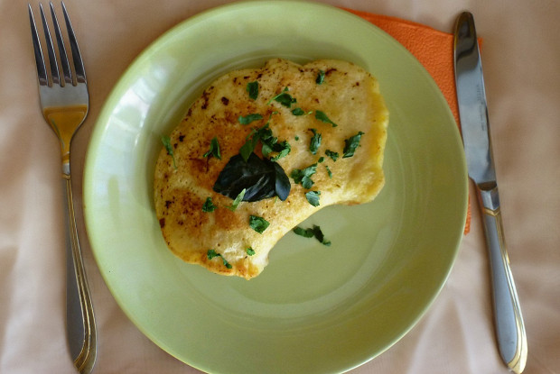 Фото рецепт Яйцо в тесте