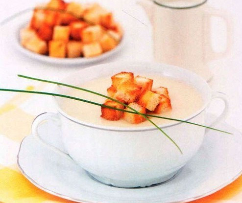 Фото рецепт Суп «Дюбарри»