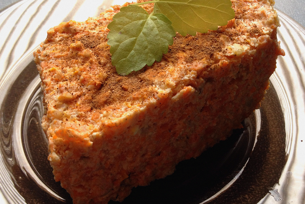 Фото рецепт Запеканка морковная с творогом