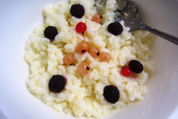 Фото рецепт Молочная рисовая каша