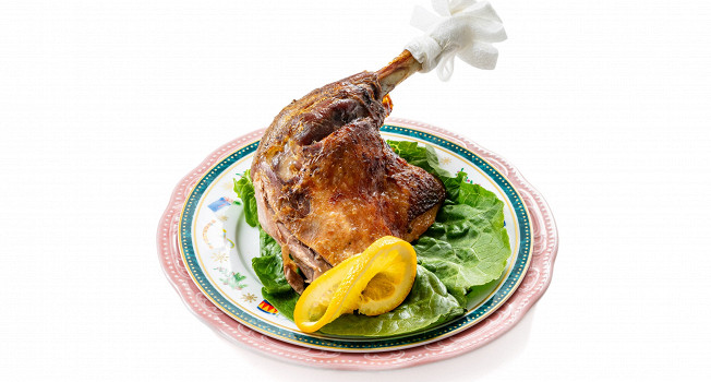 Гусь в духовке фото