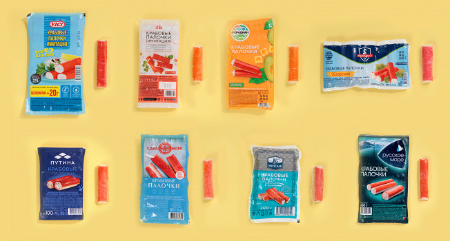 Какие крабовые палочки лучше фото